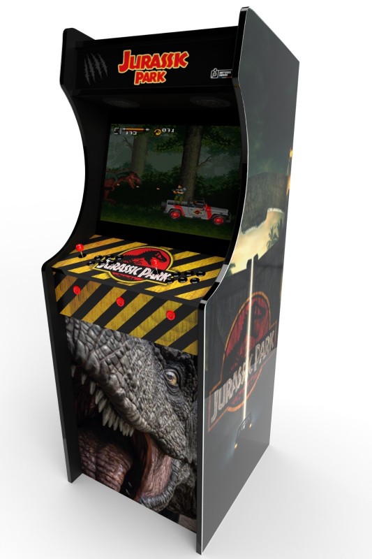 Borne XL thème Jurassic Park Image 3D