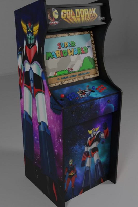 Borne XL Goldorak image 3D 