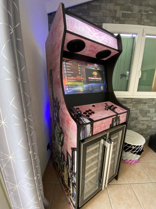 Borne XXL Combi avec double cave à vins 