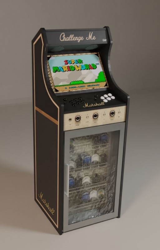 Borne arcade Combi visuel 3D