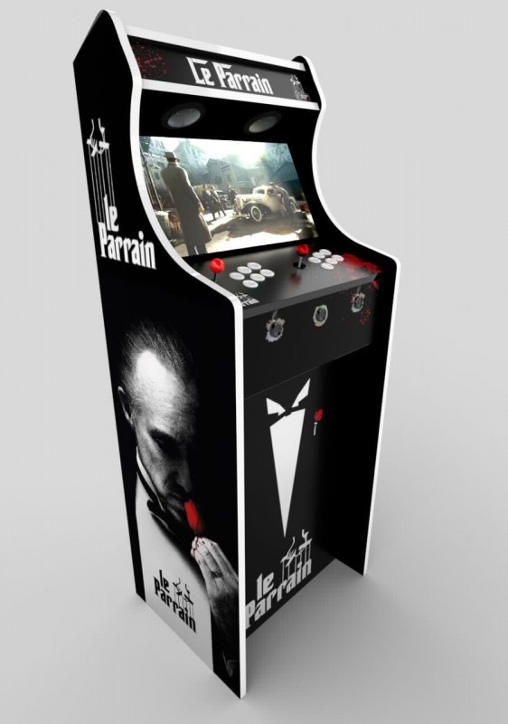 borne classique thème Le Parrain image 3D