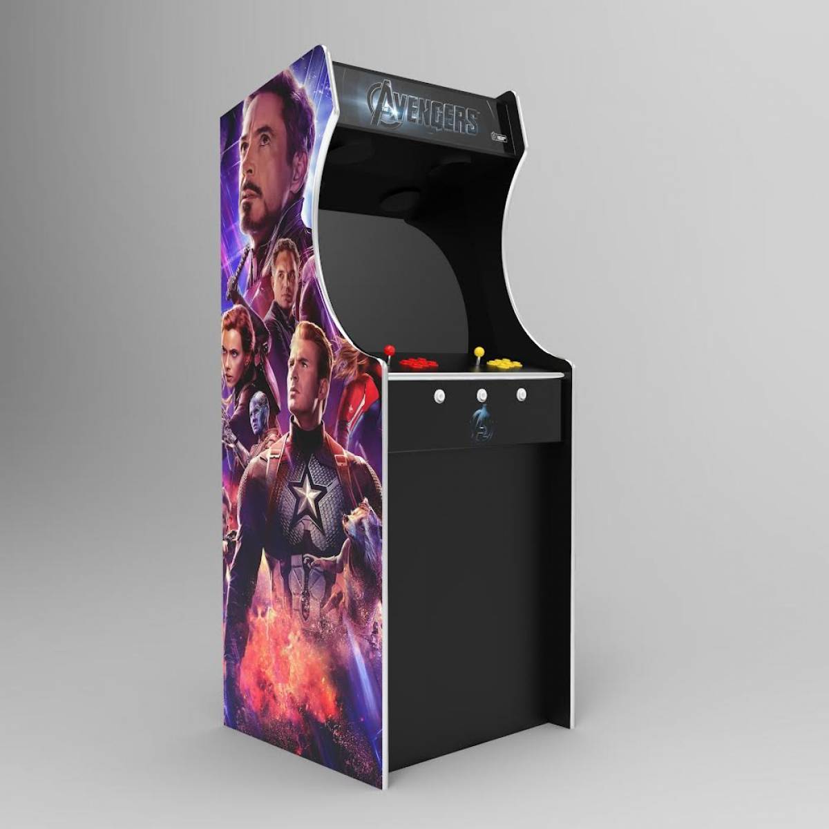 borne XXL thème Avengers image 3D